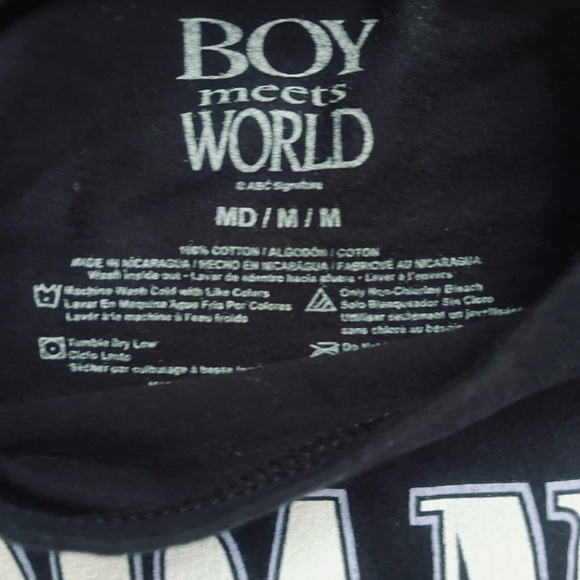 Topanga Lawrence Black Graphic Tee - Picture 3 of 3